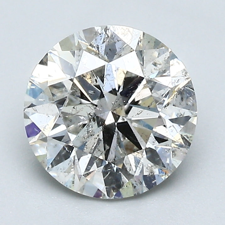 1.68 Carat Round Brilliant Natural Mined Diamond I Color I1 Clarity With GIA Certificate, natural diamonds, precious stones, engagement diamonds