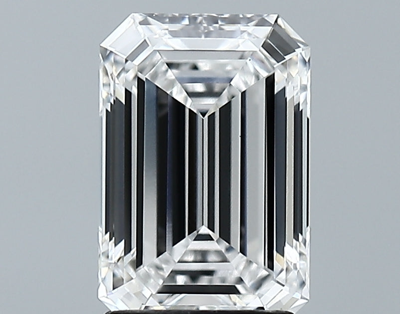Lab-Grown 2.22 Carat Emerald Cut Diamond color D Clarity VS1 With GIA Certificate, precious stones, engagement diamonds