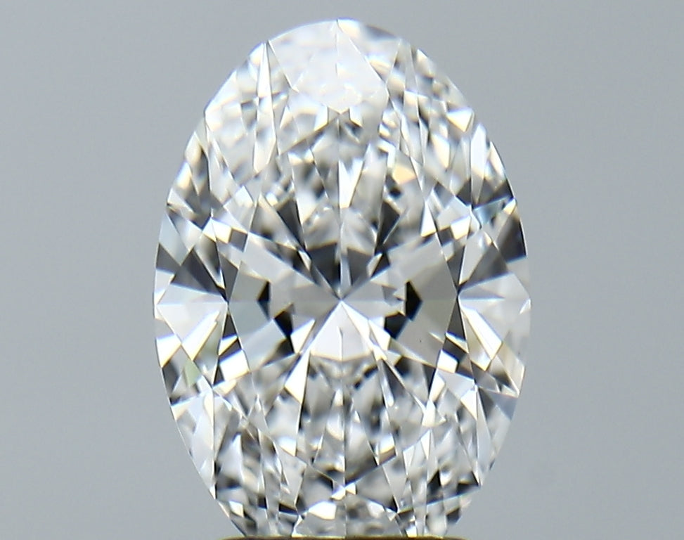 Lab-Grown 2.84 Carat Oval Shape Diamond color D Clarity VVS2 With GIA Certificate, precious stones, engagement diamonds
