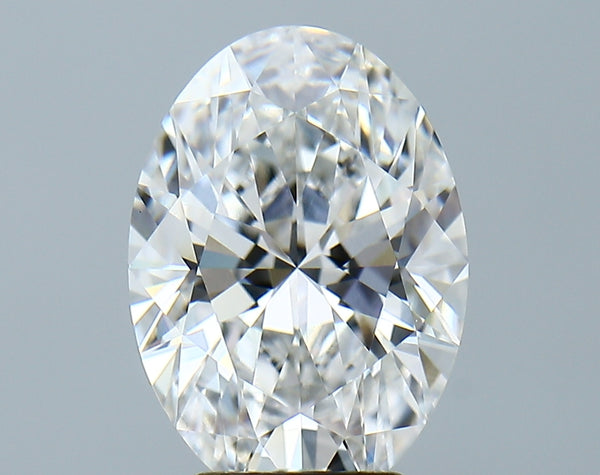 Lab-Grown 3.85 Carat Oval Shape Diamond color E Clarity VVS2 With GIA Certificate, precious stones, engagement diamonds