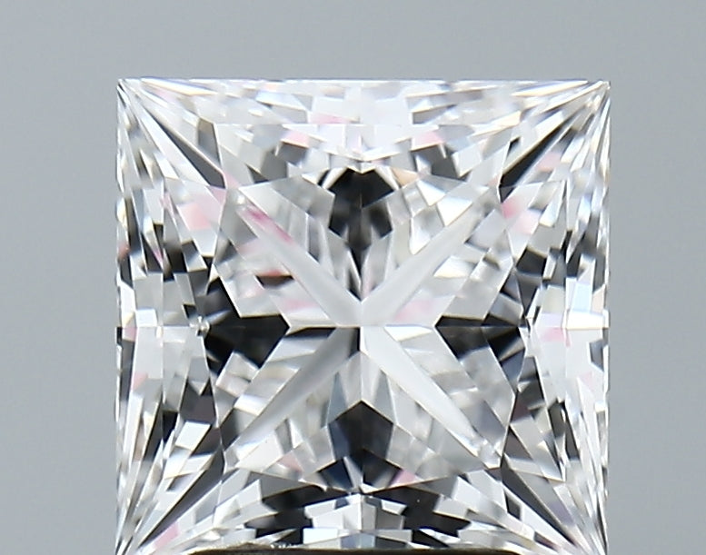 Lab-Grown 3.29 Carat Princess Cut Diamond color D Clarity VVS2 With GIA Certificate, precious stones, engagement diamonds