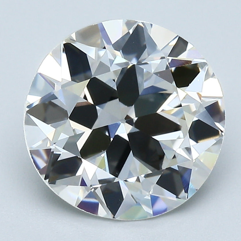 3.41 Carat Old European Cut Diamond color H Clarity VVS2, natural diamonds, precious stones, engagement diamonds