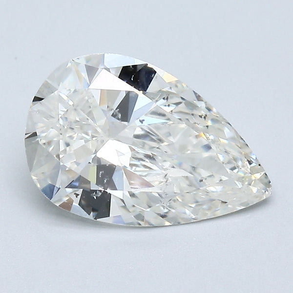 2.32 Carat Pear Shape Natural Mined Diamond I Color SI2 Clarity With GIA Certificate, natural diamonds, precious stones, engagement diamonds