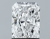 Lab-Grown 1.46 Carat Radiant Cut Diamond color D Clarity VVS2 With GIA Certificate, precious stones, engagement diamonds