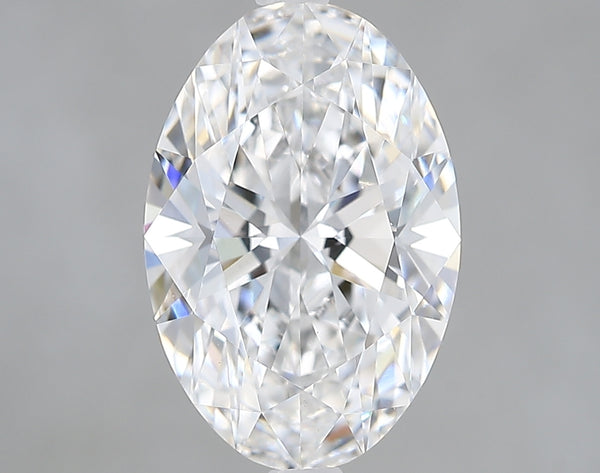 Lab-Grown 2.87 Carat Oval Shape Diamond color E Clarity VVS2 With GIA Certificate, precious stones, engagement diamonds