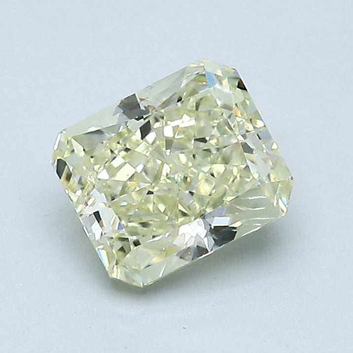 1.25 Carat Radiant Cut Natural Mined Diamond Fancy Light  Yellow Color SI1 Clarity With GIA Certificate, natural diamonds, precious stones, engagement diamonds