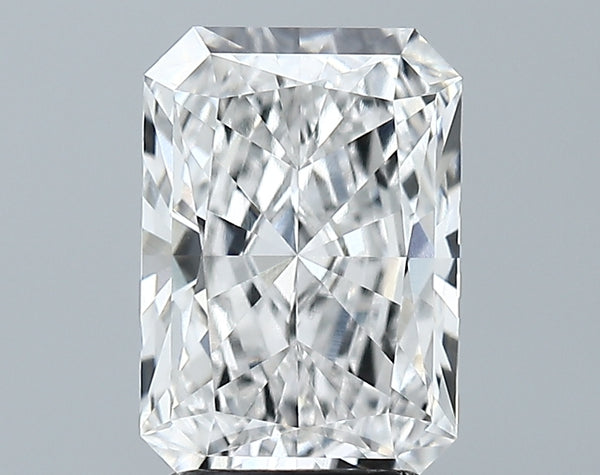 Lab-Grown 2.62 Carat Radiant Cut Diamond color F Clarity VVS1 With GIA Certificate, precious stones, engagement diamonds