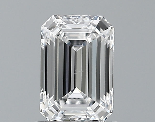 Lab-Grown 0.91 Carat Emerald Cut Diamond color D Clarity VS2, precious stones, engagement diamonds