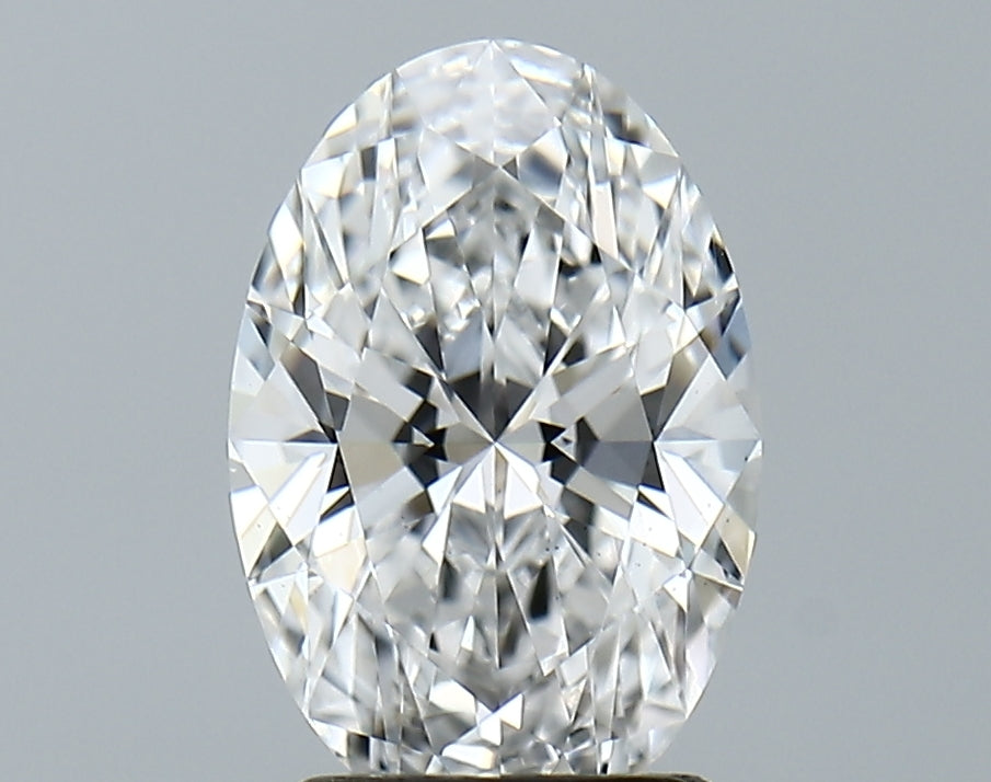 Lab-Grown 2.23 Carat Oval Shape Diamond color D Clarity VS2, precious stones, engagement diamonds