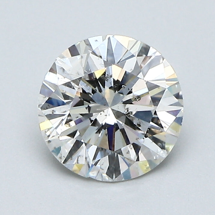 1.12 Carat Round Brilliant Natural Mined Diamond H Color I1 Clarity With GIA Certificate, natural diamonds, precious stones, engagement diamonds