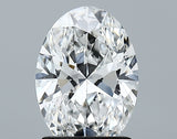 Lab-Grown 1.51 Carat Oval Shape Diamond color D Clarity VS1 With GIA Certificate, precious stones, engagement diamonds