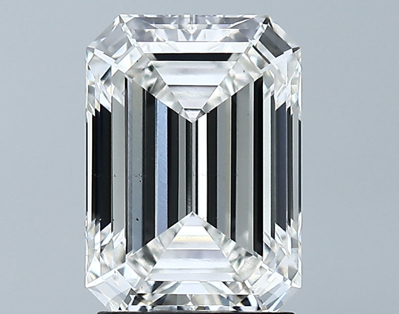 Lab-Grown 2.19 Carat Emerald Cut Diamond color G Clarity VS2 With GIA Certificate, precious stones, engagement diamonds