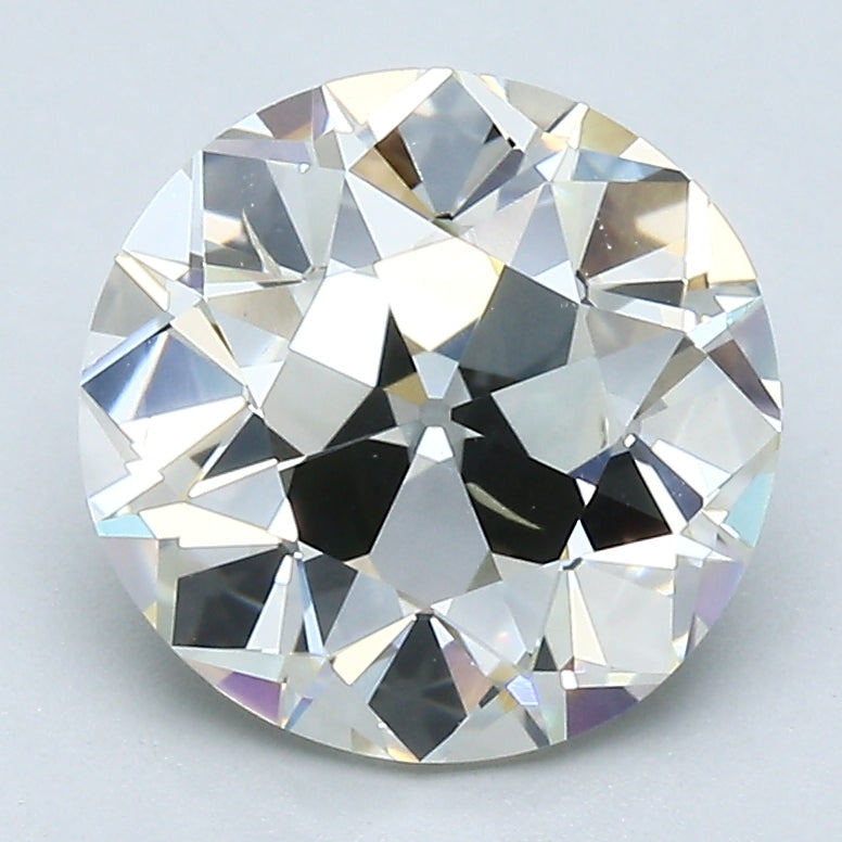 3.02 Ct Old European Cut Diamond Natural L-SI2 with GIA Certificate, natural diamonds, precious stones, engagement diamonds