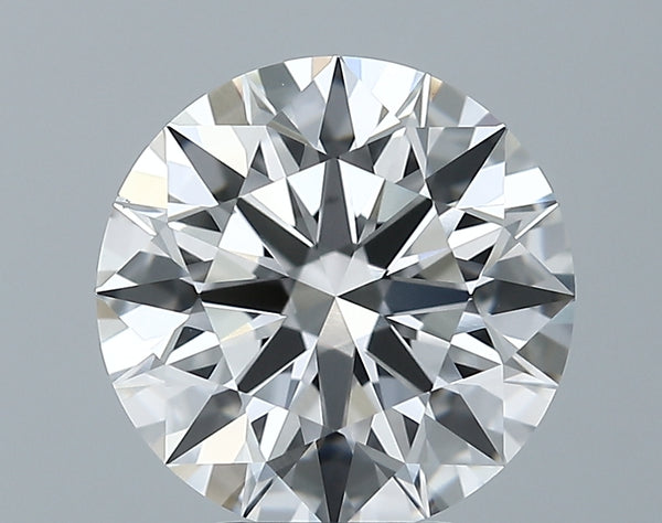 Lab-Grown 4.10 Carat Round Brilliant Diamond color E Clarity VS1 With GIA Certificate, precious stones, engagement diamonds