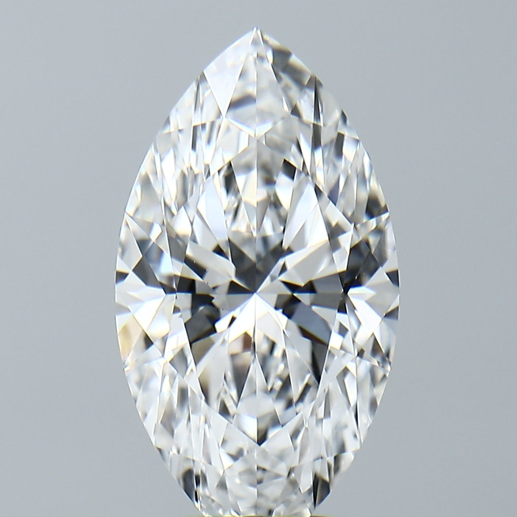 Lab-Grown 4.29 Carat Marquis Shape Diamond color E Clarity VVS2, precious stones, engagement diamonds