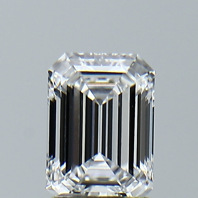 Lab-Grown 1.19 Carat Emerald Cut Diamond color D Clarity VVS2, precious stones, engagement diamonds