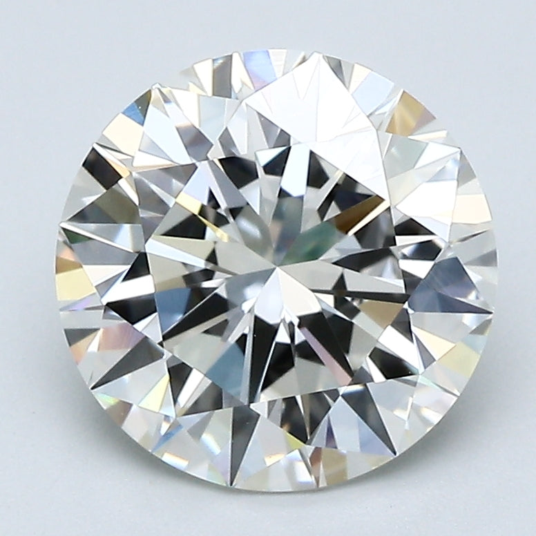 3.17 Carat Round Brilliant Natural Mined Diamond I Color VS1 Clarity With GIA Certificate, natural diamonds, precious stones, engagement diamonds