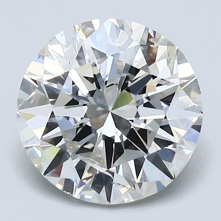 2.33 Carat Round Brilliant Natural Mined Diamond H Color I1 Clarity With GIA Certificate, natural diamonds, precious stones, engagement diamonds