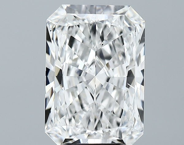 Lab-Grown 4.42 Carat Radiant Cut Diamond color E Clarity SI1 With GIA Certificate, precious stones, engagement diamonds