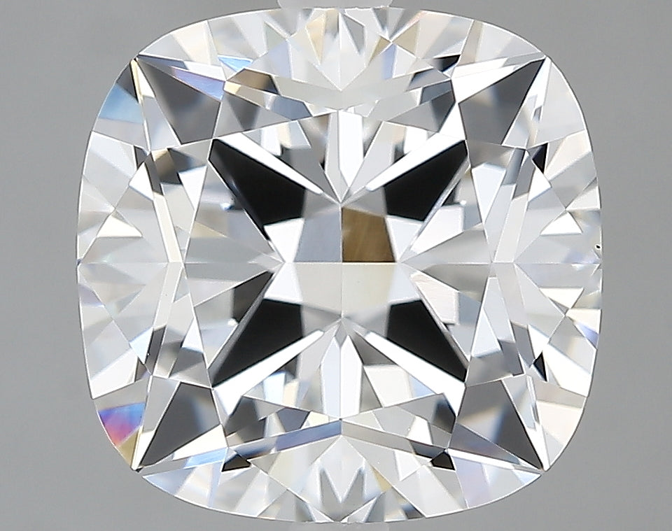 Lab-Grown 4.07 Carat Square Cushion Cut Diamond color E Clarity VVS2, precious stones, engagement diamonds