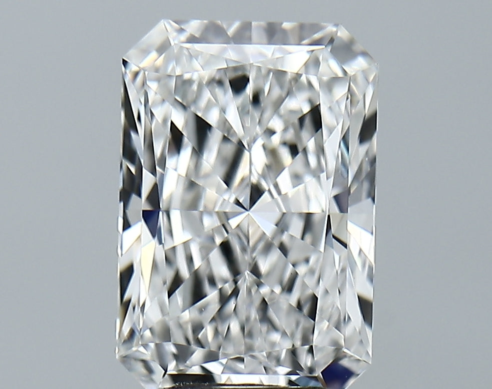 Lab-Grown 3.73 Carat Radiant Cut Diamond color E Clarity VS1 With GIA Certificate, precious stones, engagement diamonds