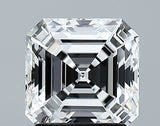 Lab-Grown 1.92 Carat Asscher Cut Diamond color E Clarity VVS2 With GIA Certificate, precious stones, engagement diamonds