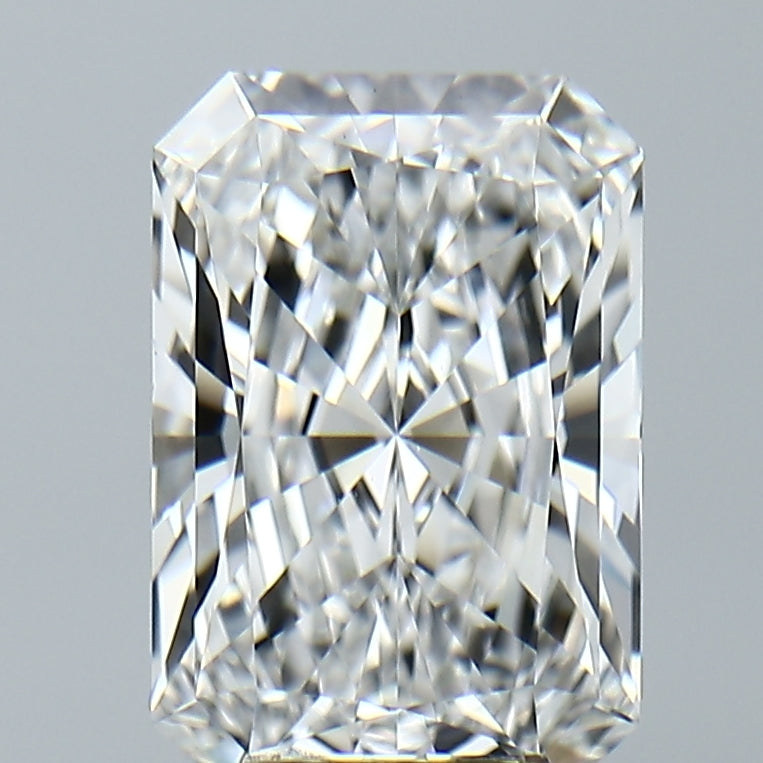 Lab-Grown 3.31 Carat Radiant Cut Diamond color D Clarity VS1, precious stones, engagement diamonds