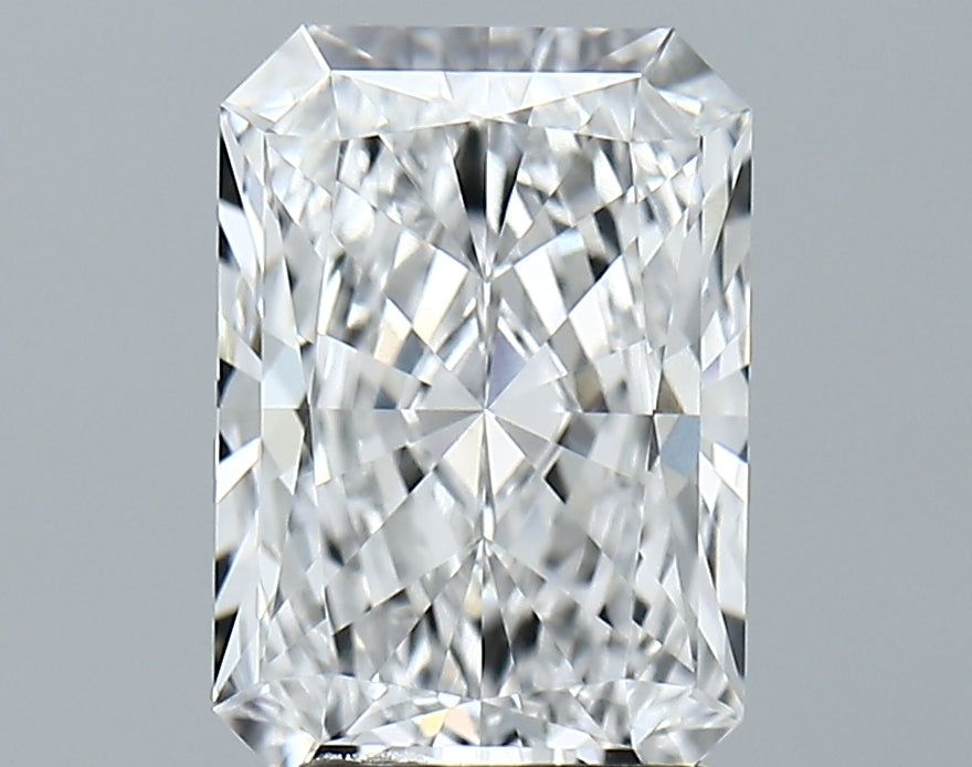 Lab-Grown 3.07 Carat Radiant Cut Diamond color E Clarity VVS2 With GIA Certificate, precious stones, engagement diamonds
