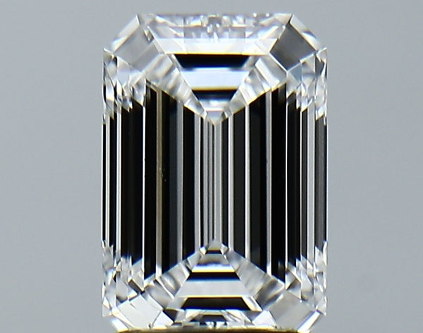 Lab-Grown 2.14 Carat Emerald Cut Diamond color E Clarity VS1 With GIA Certificate, precious stones, engagement diamonds