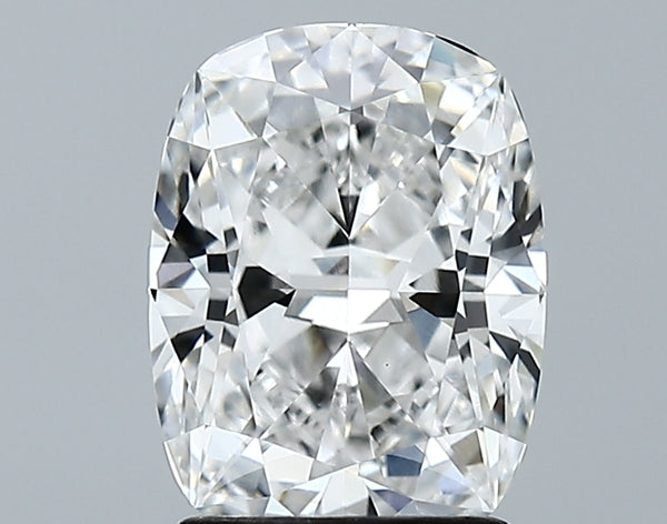 Lab-Grown 2.16 Carat Cushion Brilliant Diamond color E Clarity VVS2, precious stones, engagement diamonds