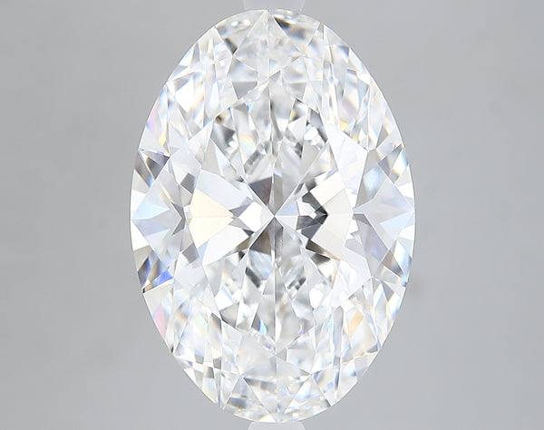 Lab-Grown 5.46 Carat Oval Shape Diamond color E Clarity VVS2 With GIA Certificate, precious stones, engagement diamonds