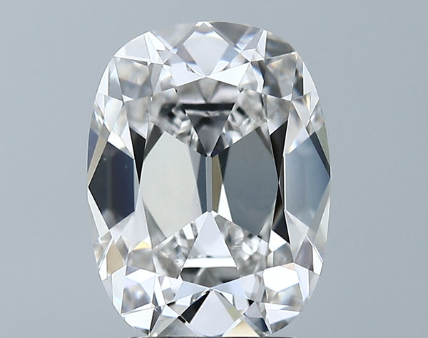 Lab-Grown 3.00 Carat Antique Cushion Cut Diamond color F Clarity VS1 With GIA Certificate, precious stones, engagement diamonds