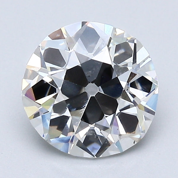 1.76 Carat Old European Cut Estate Natural Mined Diamond H Color SI1 Clarity With GIA Certificate, natural diamonds, precious stones, engagement diamonds