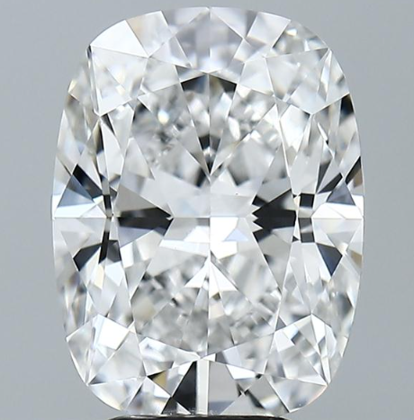 Lab-Grown 4.45 Carat Cushion Brilliant Diamond color E Clarity VS1 With GIA Certificate, precious stones, engagement diamonds