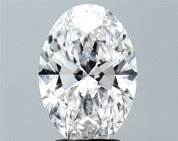 Lab-Grown 2.80 Carat Oval Shape Diamond color D Clarity VVS2 With GIA Certificate, precious stones, engagement diamonds