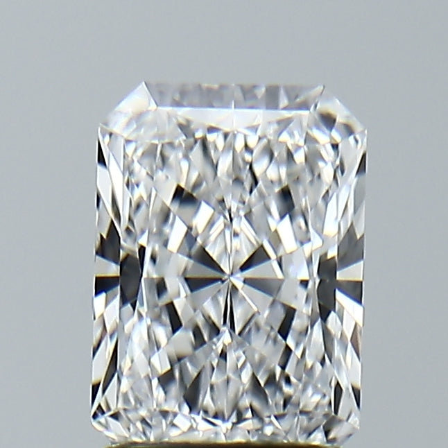 Lab-Grown 1.61 Carat Radiant Cut Diamond color D Clarity VVS2, precious stones, engagement diamonds