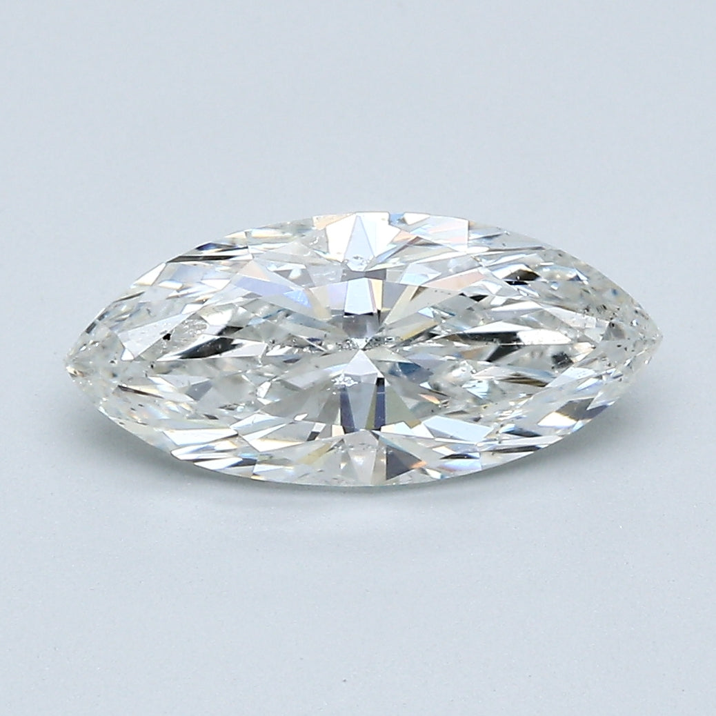 1.96 Carat Marquis Shape Diamond G-I1 Natural GIA Loose, natural diamonds, precious stones, engagement diamonds