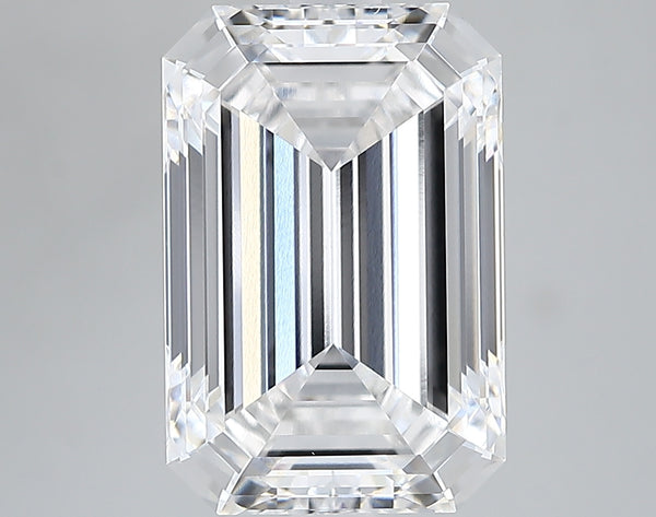 Lab-Grown 4.04 Carat Emerald Cut Diamond color E Clarity VS1 With GIA Certificate, precious stones, engagement diamonds