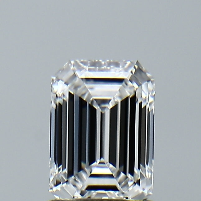 Lab-Grown 1.12 Carat Emerald Cut Diamond color D Clarity VVS1, precious stones, engagement diamonds