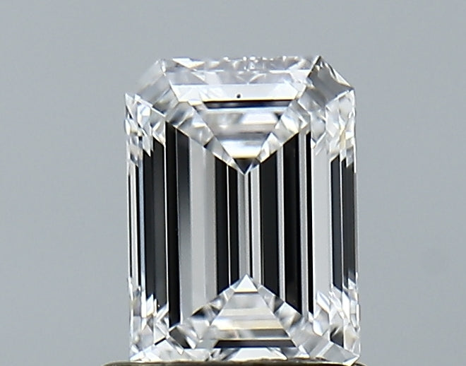 Lab-Grown 1.02 Carat Emerald Cut Diamond color D Clarity IF, precious stones, engagement diamonds