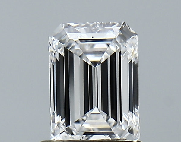 Lab-Grown 1.02 Carat Emerald Cut Diamond color D Clarity IF, precious stones, engagement diamonds