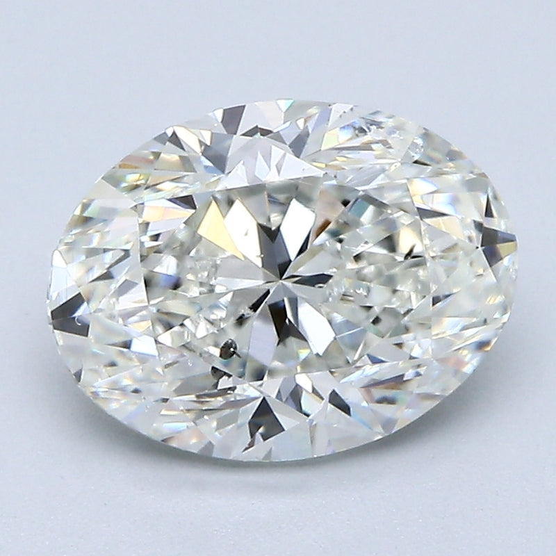 2.50 Carat Oval Shape Diamond color I Clarity SI2, natural diamonds, precious stones, engagement diamonds