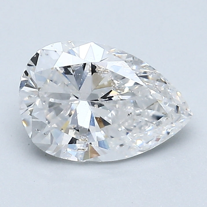 1.43 Carat Pear Shape Diamond E-I1 Loose Natural GIA Certified, natural diamonds, precious stones, engagement diamonds