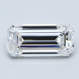 0.98 Carat Emerald Cut Diamond color D Clarity VVS1, natural diamonds, precious stones, engagement diamonds