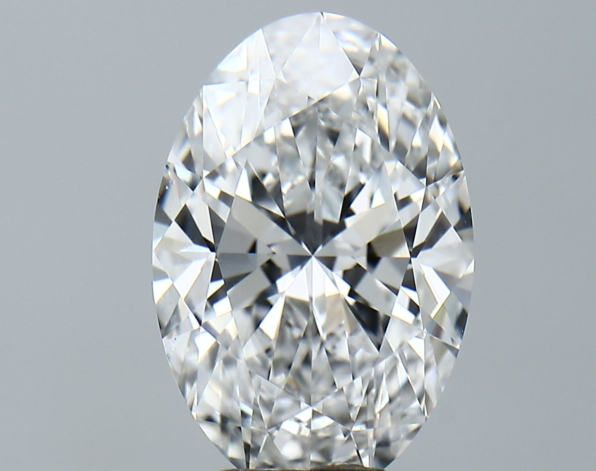 Lab-Grown 5.15 Carat Oval Shape Diamond color D Clarity VVS2 With GIA Certificate, precious stones, engagement diamonds