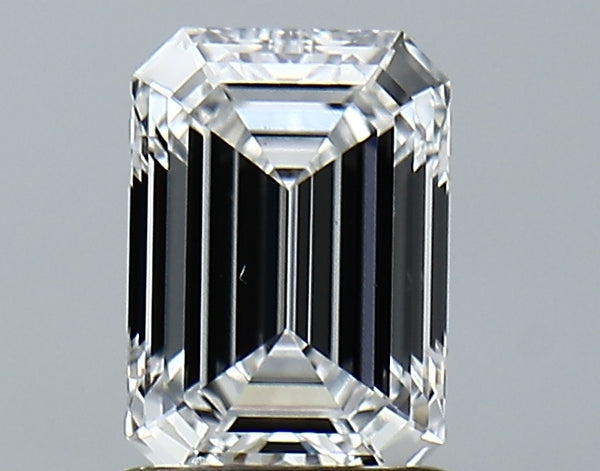 Lab-Grown 1.27 Carat Emerald Cut Diamond color E Clarity VS1, precious stones, engagement diamonds