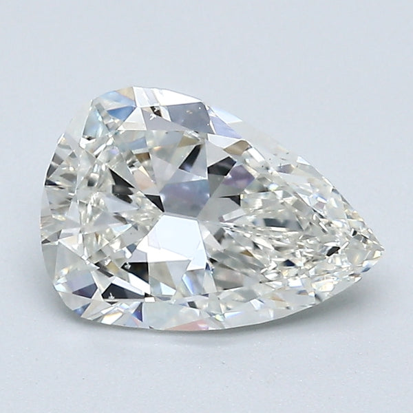 1.49 Carat Pear Shape Natural Mined Diamond H Color SI1 Clarity With GIA Certificate, natural diamonds, precious stones, engagement diamonds