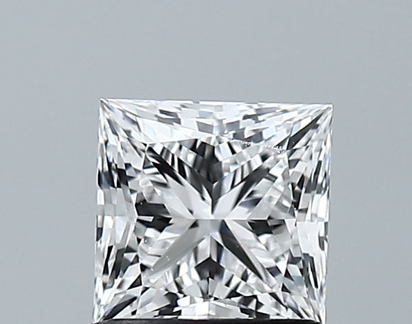 Lab-Grown 1.06 Carat Princess Cut Diamond color E Clarity VVS2, precious stones, engagement diamonds