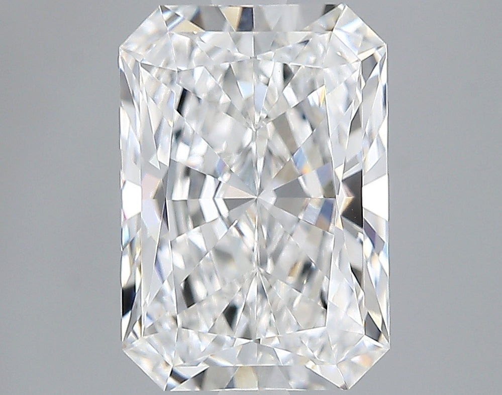 Lab-Grown 2.55 Carat Radiant Cut Diamond color D Clarity VVS2, precious stones, engagement diamonds