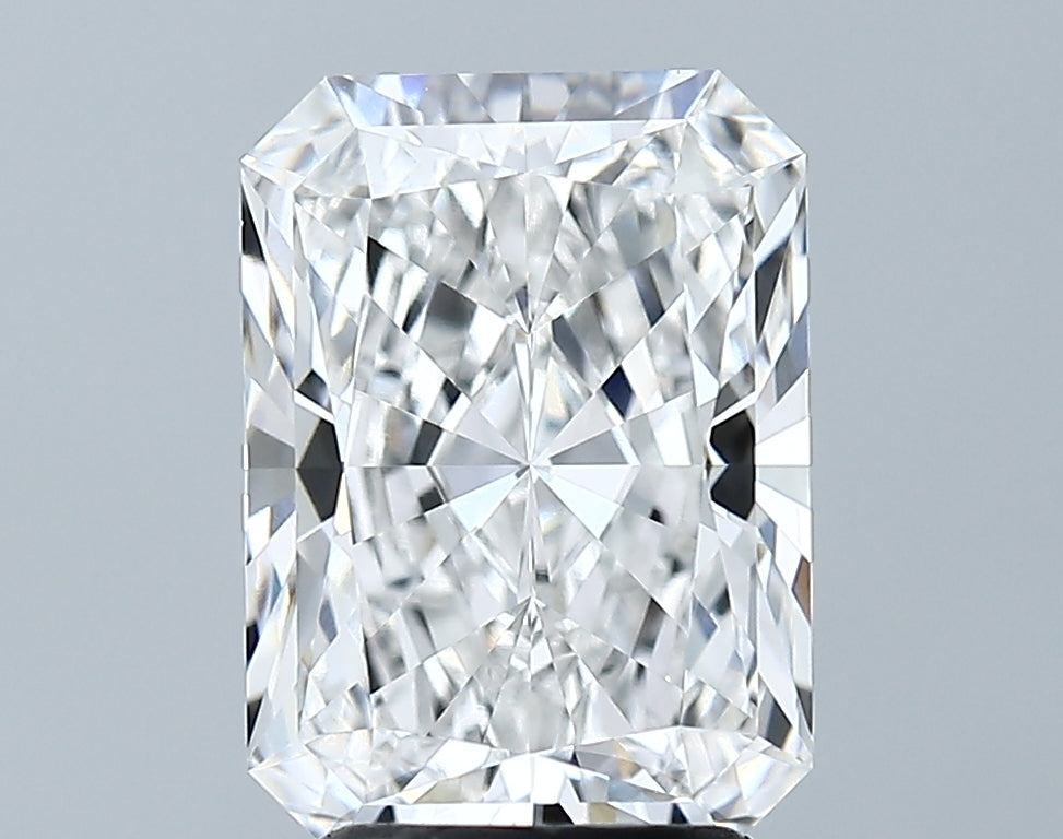 Lab-Grown 3.18 Carat Radiant Cut Diamond color E Clarity VVS2 With GIA Certificate, precious stones, engagement diamonds